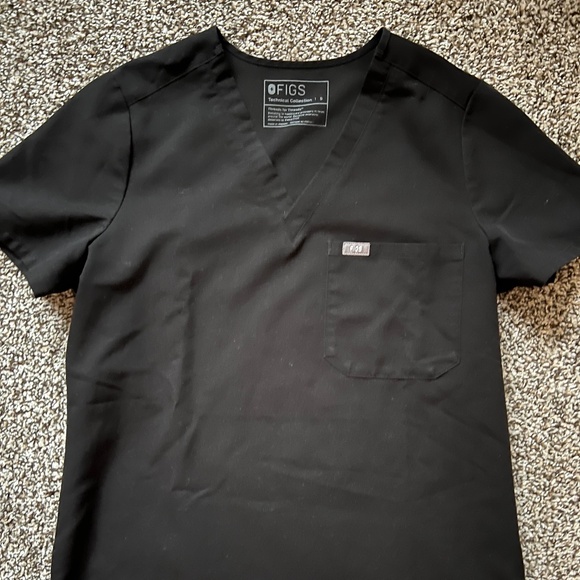 Figs scrub set black size small - Picture 4 of 5